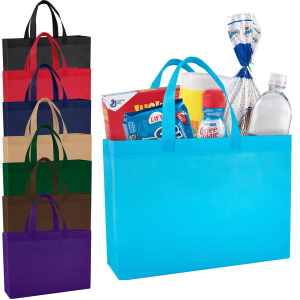 Wholesale Reusable Grocery Shopping Bag 10 x 14 - BagsInBulk.com