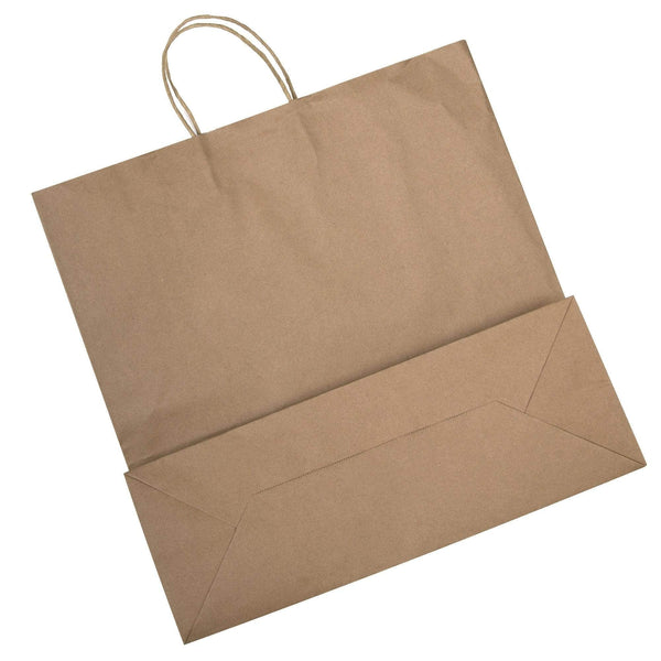 Wholesale 16 Inch Paper Shopping and Food Delivery Bags - 