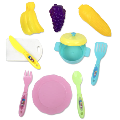 Cooking Toy Set  - 9 Pc Set - 