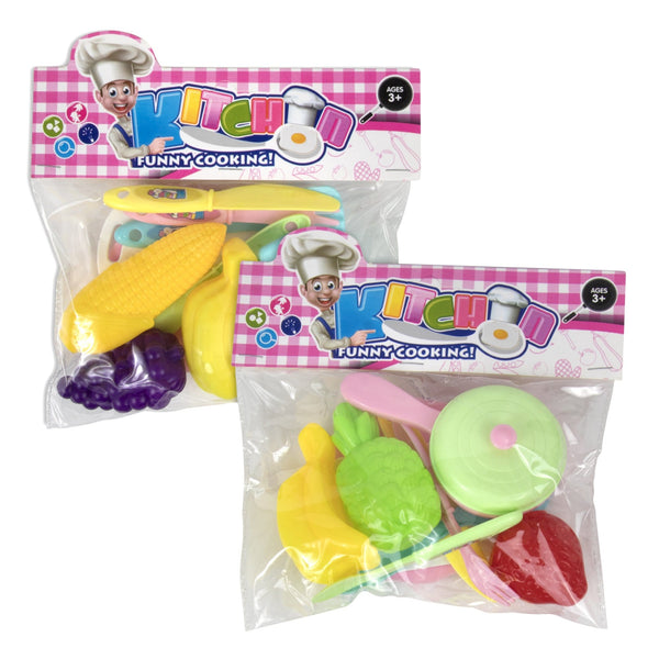 Cooking Toy Set  - 9 Pc Set - 