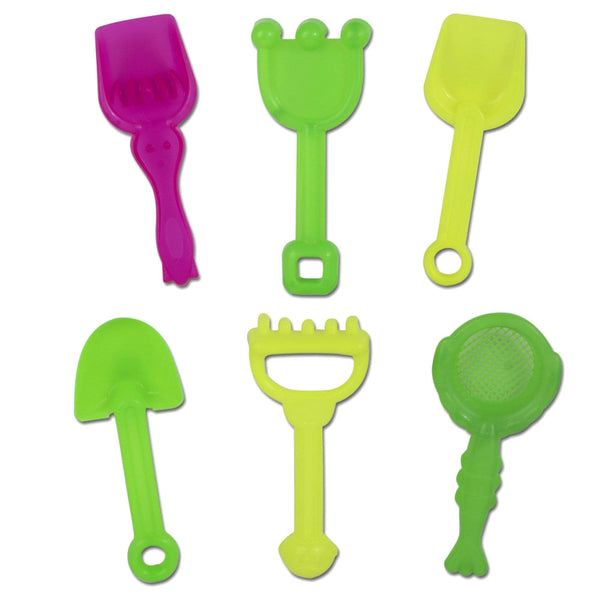 6pc. Mini Hand Shovel and Rake Set - 